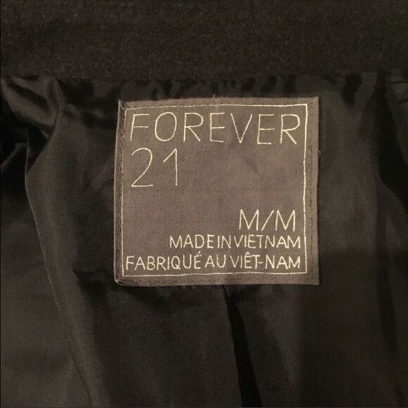 Forever 21 Hooded Toggle Coat - Picture 5 of 7